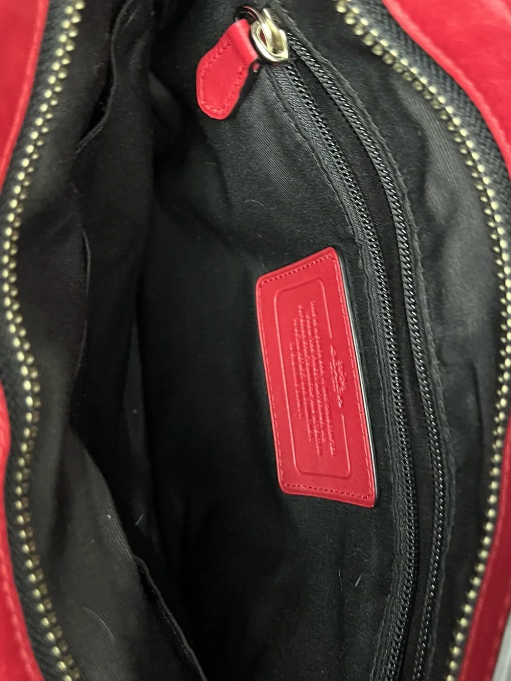 Coach crossbody black